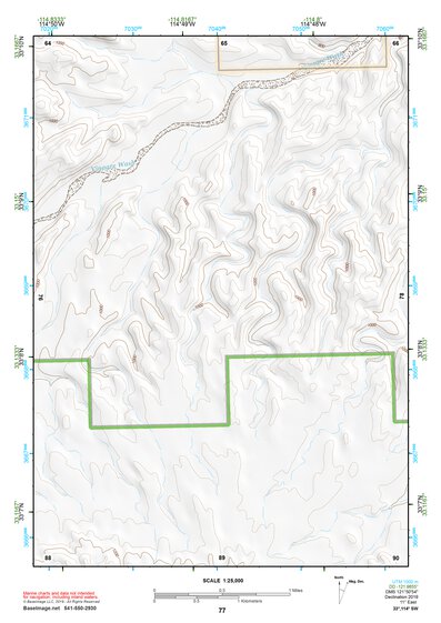 33114SW Page 77 Trigo Mountains Topo Preview 1