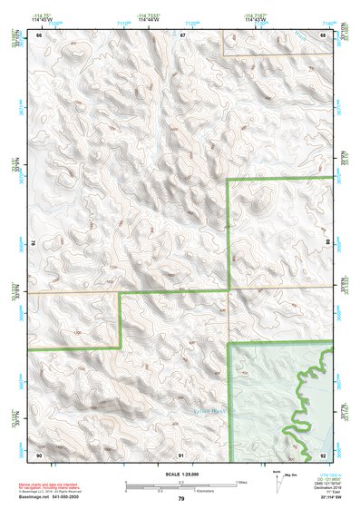 33114SW Page 79 Trigo Mountains Topo Preview 1
