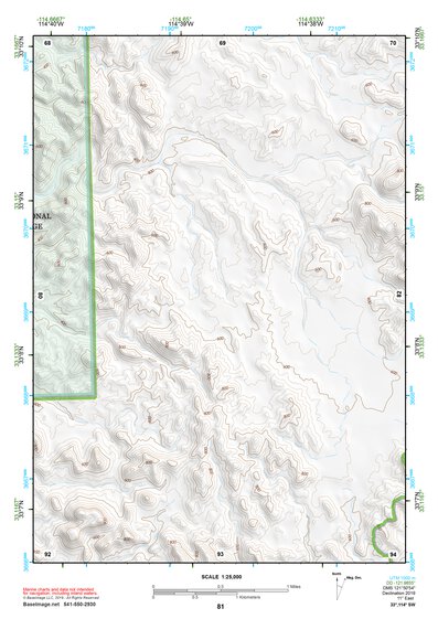 33114SW Page 81 Trigo Mountains Topo Preview 1