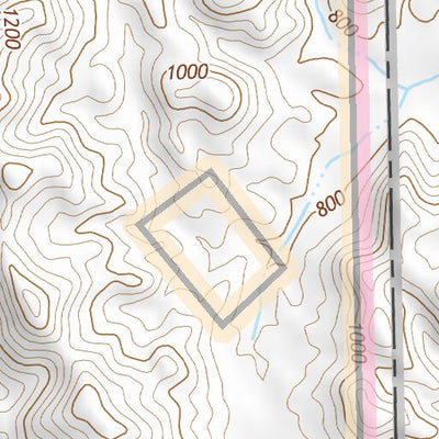 33114SW Page 83 Trigo Mountains Topo Preview 3