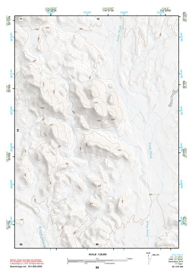 33114SW Page 84 Trigo Mountains Topo Preview 1