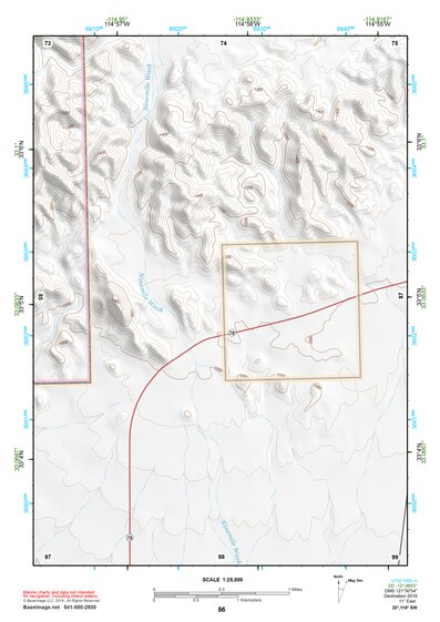 33114SW Page 86 Trigo Mountains Topo Preview 1
