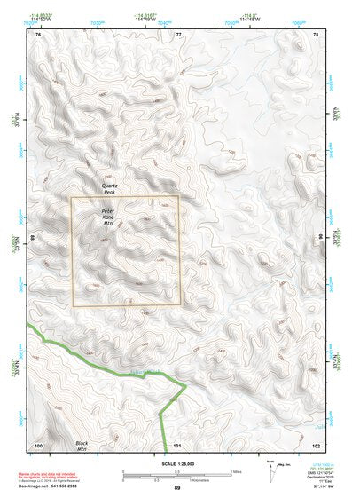 33114SW Page 89 Trigo Mountains Topo Preview 1