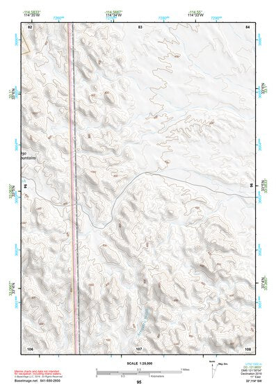 33114SW Page 95 Trigo Mountains Topo Preview 1
