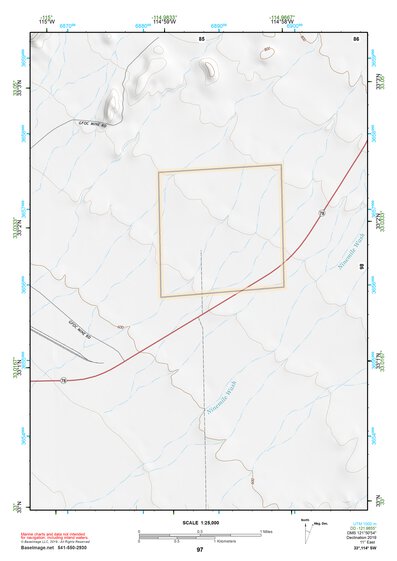 33114SW Page 97 Trigo Mountains Topo Preview 1