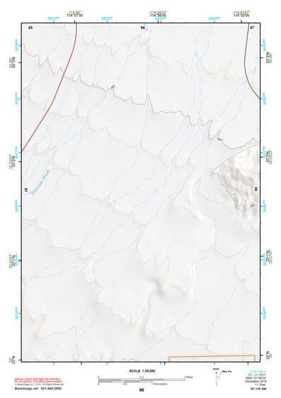 33114SW Page 98 Trigo Mountains Topo Preview 1
