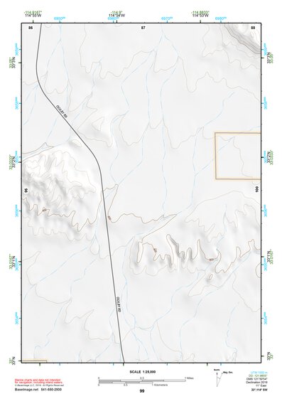 33114SW Page 99 Trigo Mountains Topo Preview 1