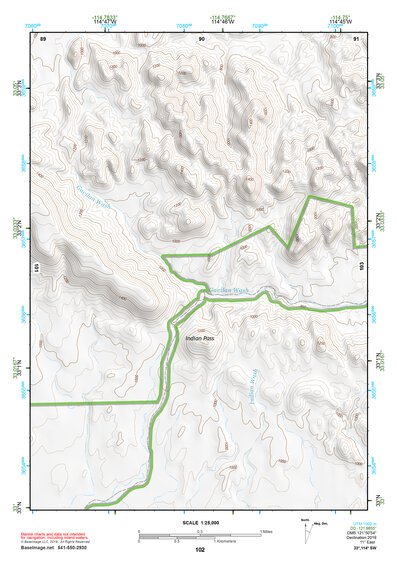 33114SW Page 102 Trigo Mountains Topo Preview 1