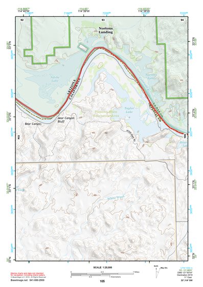 33114SW Page 105 Trigo Mountains Topo Preview 1