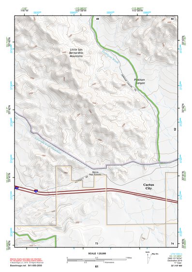 33115NW Page 61 Eagle Mountains Topo Preview 1