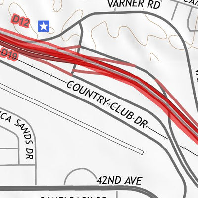 33116NE Page 54 Palm Springs Topo Preview 2