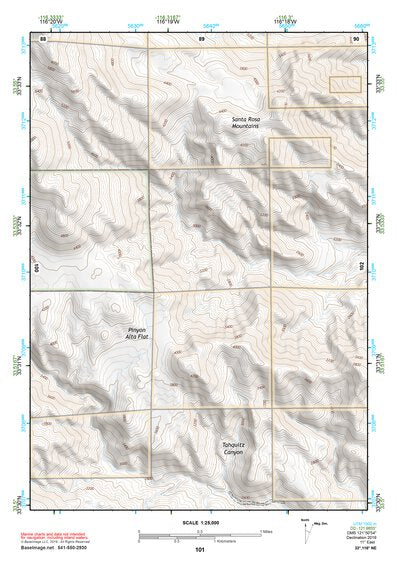 33116NE Page 101 Palm Springs Topo Preview 1