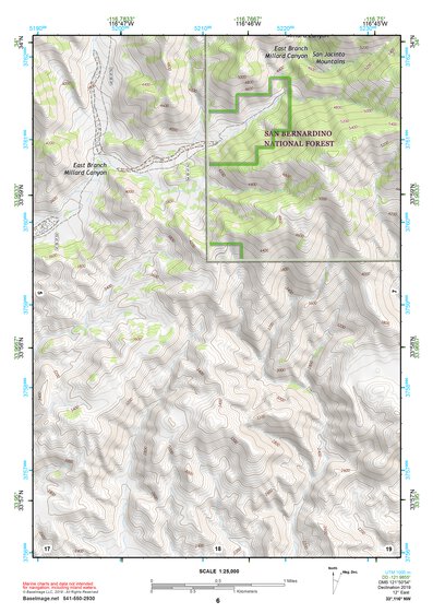 33116NW Page 6 Palm Springs Topo Preview 1