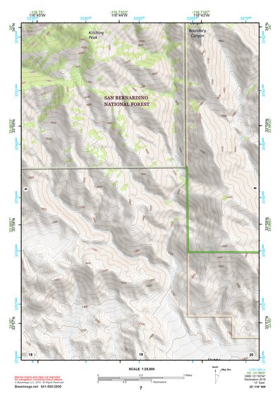 33116NW Page 7 Palm Springs Topo Preview 1