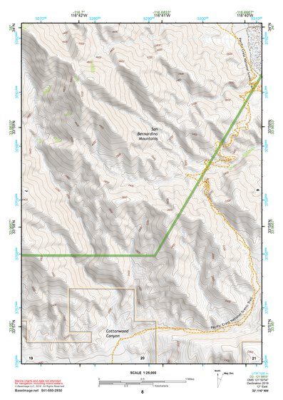 33116NW Page 8 Palm Springs Topo Preview 1