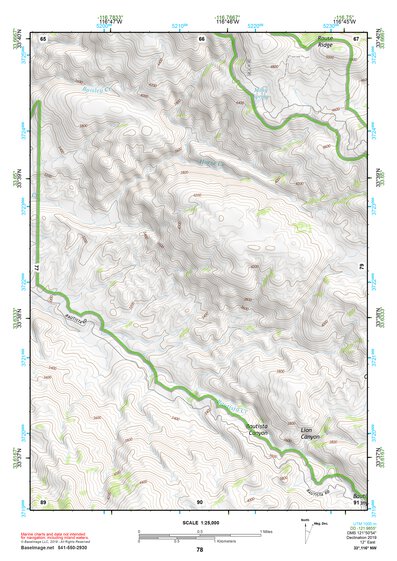 33116NW Page 78 Palm Springs Topo Preview 1