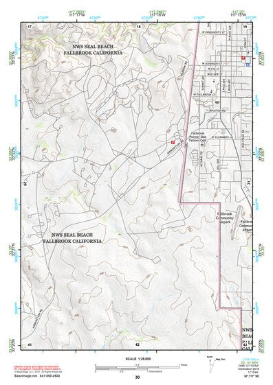 33117SE Page 30 Oceanside Topo Preview 1