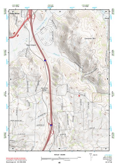 33117SE Page 45 Oceanside Topo Preview 1