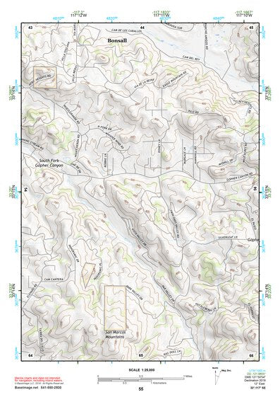 33117SE Page 55 Oceanside Topo Preview 1