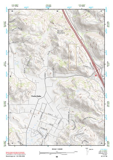 33117SE Page 66 Oceanside Topo Preview 1