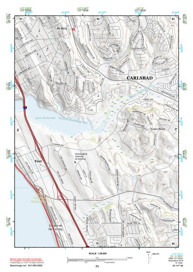 33117SE Page 71 Oceanside Topo Preview 1