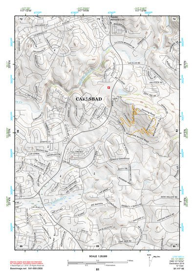 33117SE Page 81 Oceanside Topo Preview 1