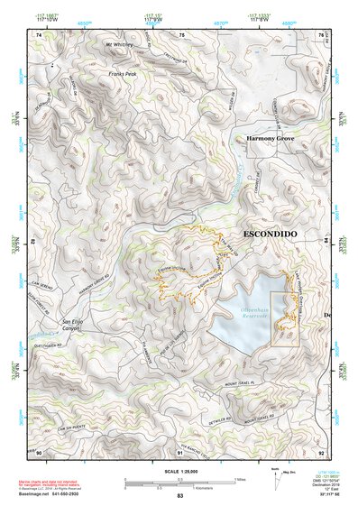 33117SE Page 83 Oceanside Topo Preview 1