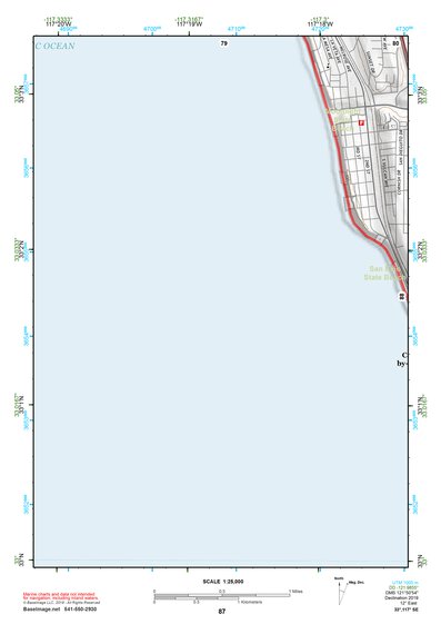 33117SE Page 87 Oceanside Topo Preview 1