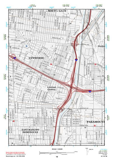 33118NE Page 19 Long Beach Topo Preview 1