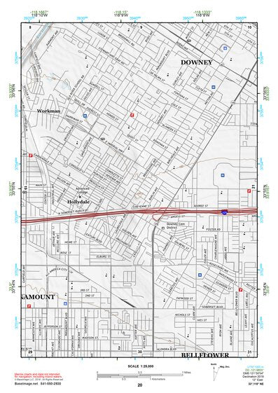 33118NE Page 20 Long Beach Topo Preview 1