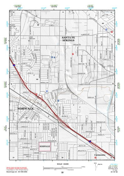 33118NE Page 22 Long Beach Topo Preview 1