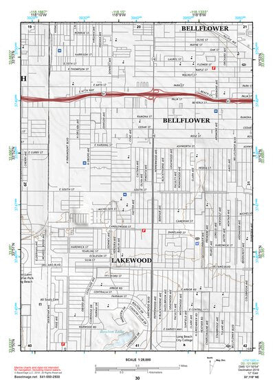 33118NE Page 30 Long Beach Topo Preview 1