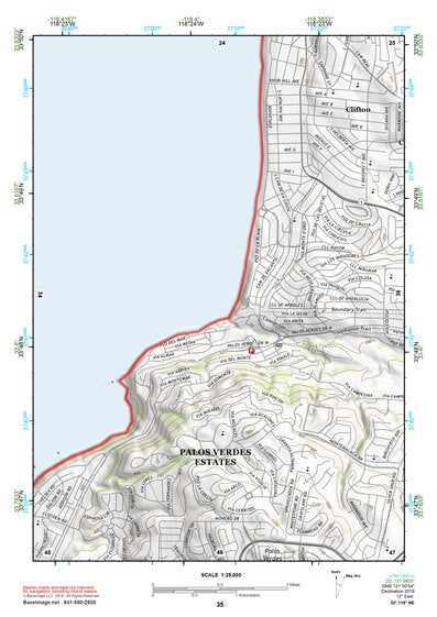 33118NE Page 35 Long Beach Topo Preview 1