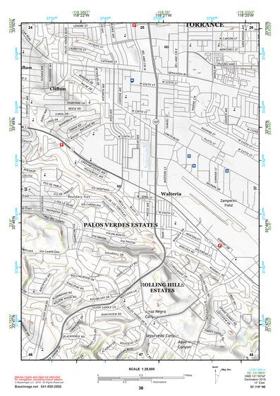 33118NE Page 36 Long Beach Topo Preview 1