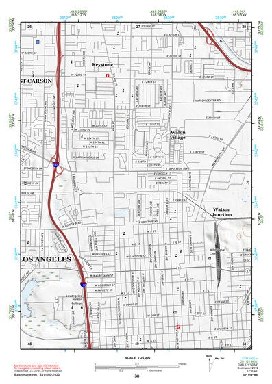 33118NE Page 38 Long Beach Topo Preview 1