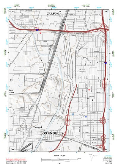 33118NE Page 39 Long Beach Topo Preview 1