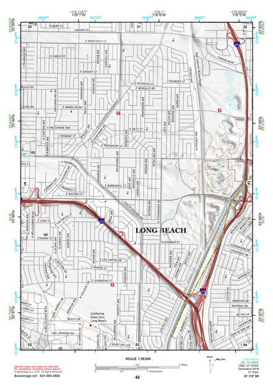 33118NE Page 42 Long Beach Topo Preview 1