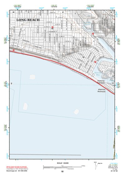 33118NE Page 52 Long Beach Topo Preview 1