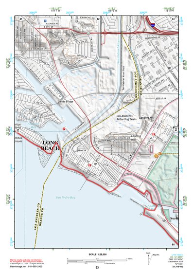 33118NE Page 53 Long Beach Topo Preview 1