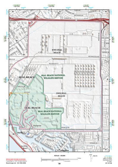 33118NE Page 54 Long Beach Topo Preview 1
