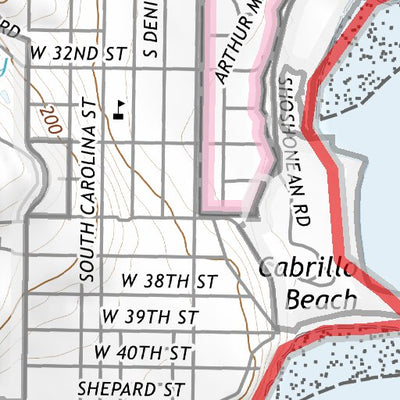 33118NE Page 58 Long Beach Topo Preview 3