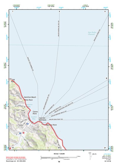 33118SE Page 14 Santa Catalina Island Topo Preview 1
