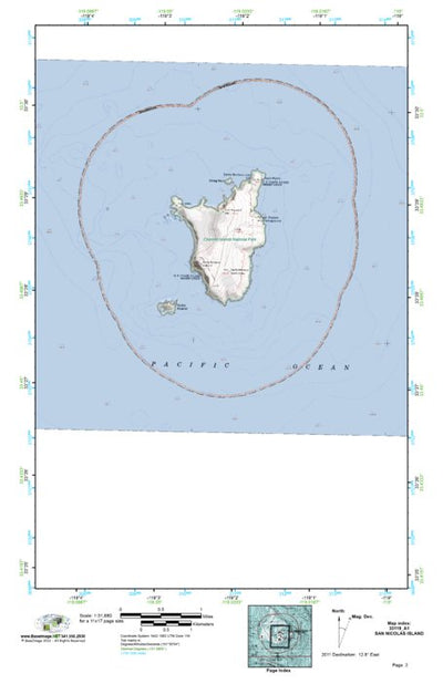 (33119a1) Page 002 San Nicolas Island Preview 1