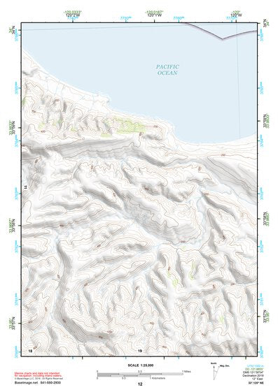 33120NE Page 12 Santa Rosa Island Topo Preview 1