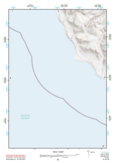 33120NE Page 15 Santa Rosa Island Topo Preview 1