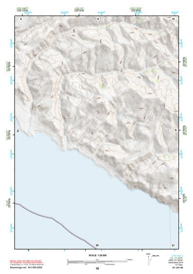 33120NE Page 16 Santa Rosa Island Topo Preview 1