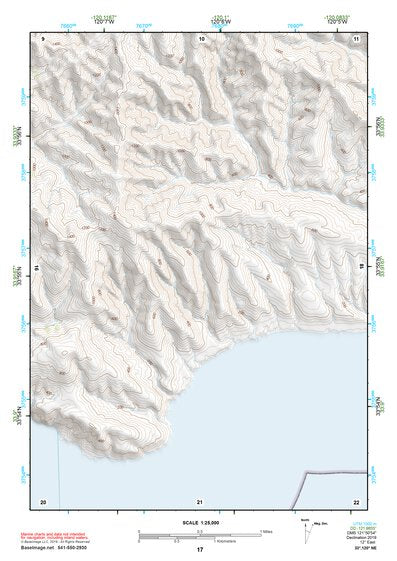 33120NE Page 17 Santa Rosa Island Topo Preview 1