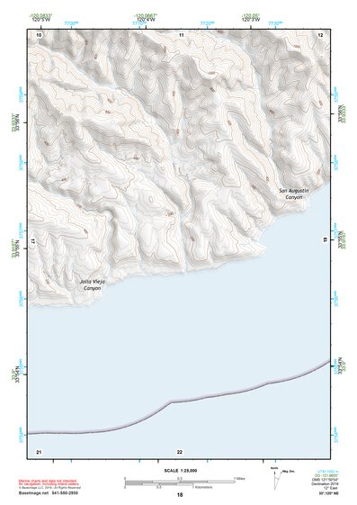 33120NE Page 18 Santa Rosa Island Topo Preview 1