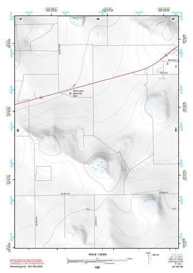 34102NE Page 100 Hereford Topo Preview 1