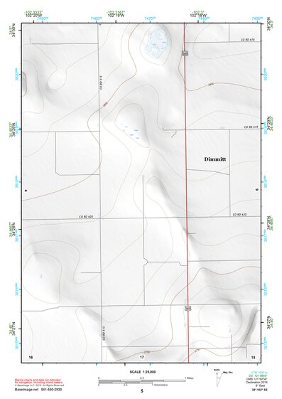 34102SE Page 5 Muleshoe Topo Preview 1